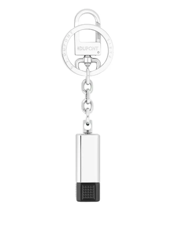 S.T. Dupont rectangular-shaped Keyring | Black | FARFETCH BN