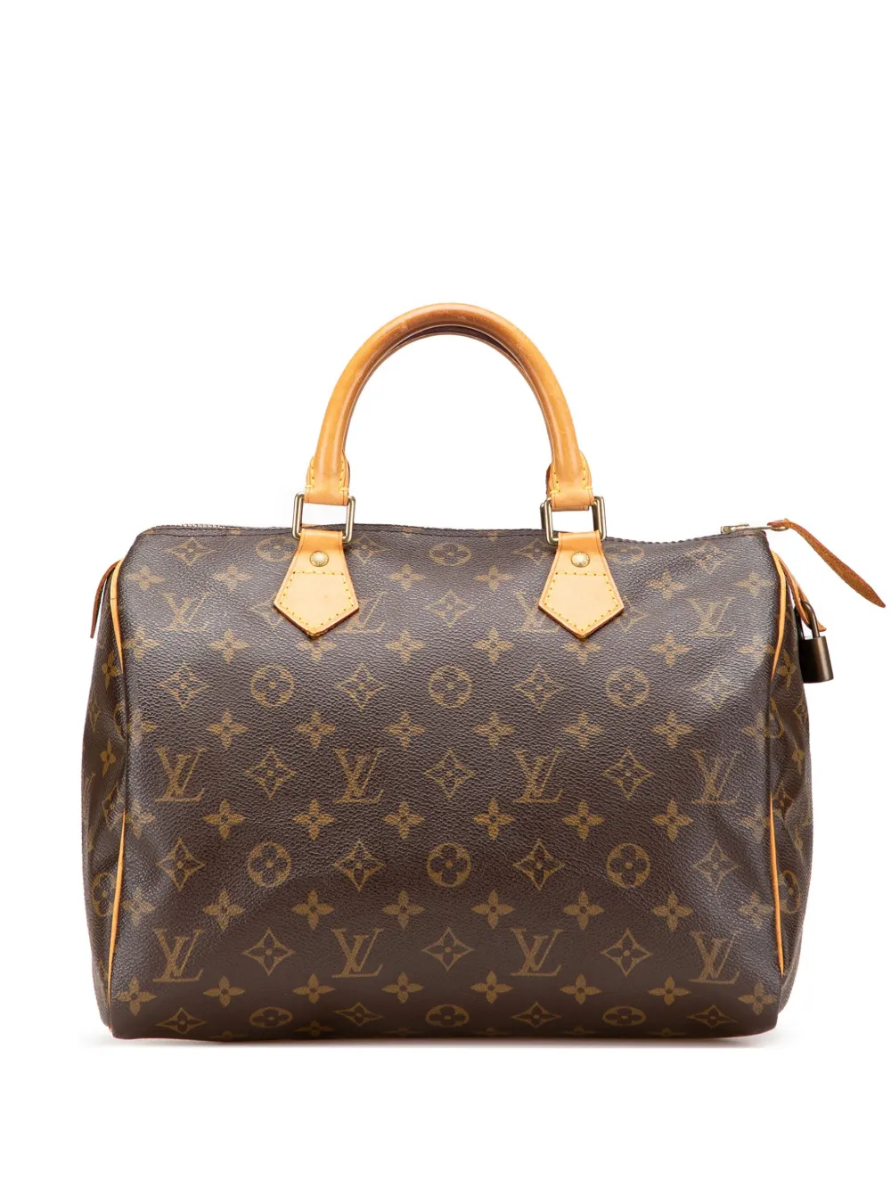 Louis Vuitton Pre-Owned 2002 Monogram Speedy 30 boston bag - ブラウン Louis Vuitton Pre-Owned 2002 Monogram Speedy 30 boston bag - ブラウン