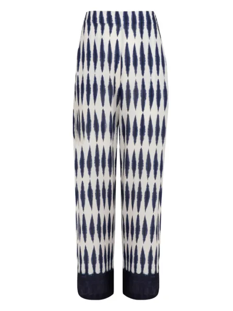 Lenny Niemeyer elastic-waist pattern trousers