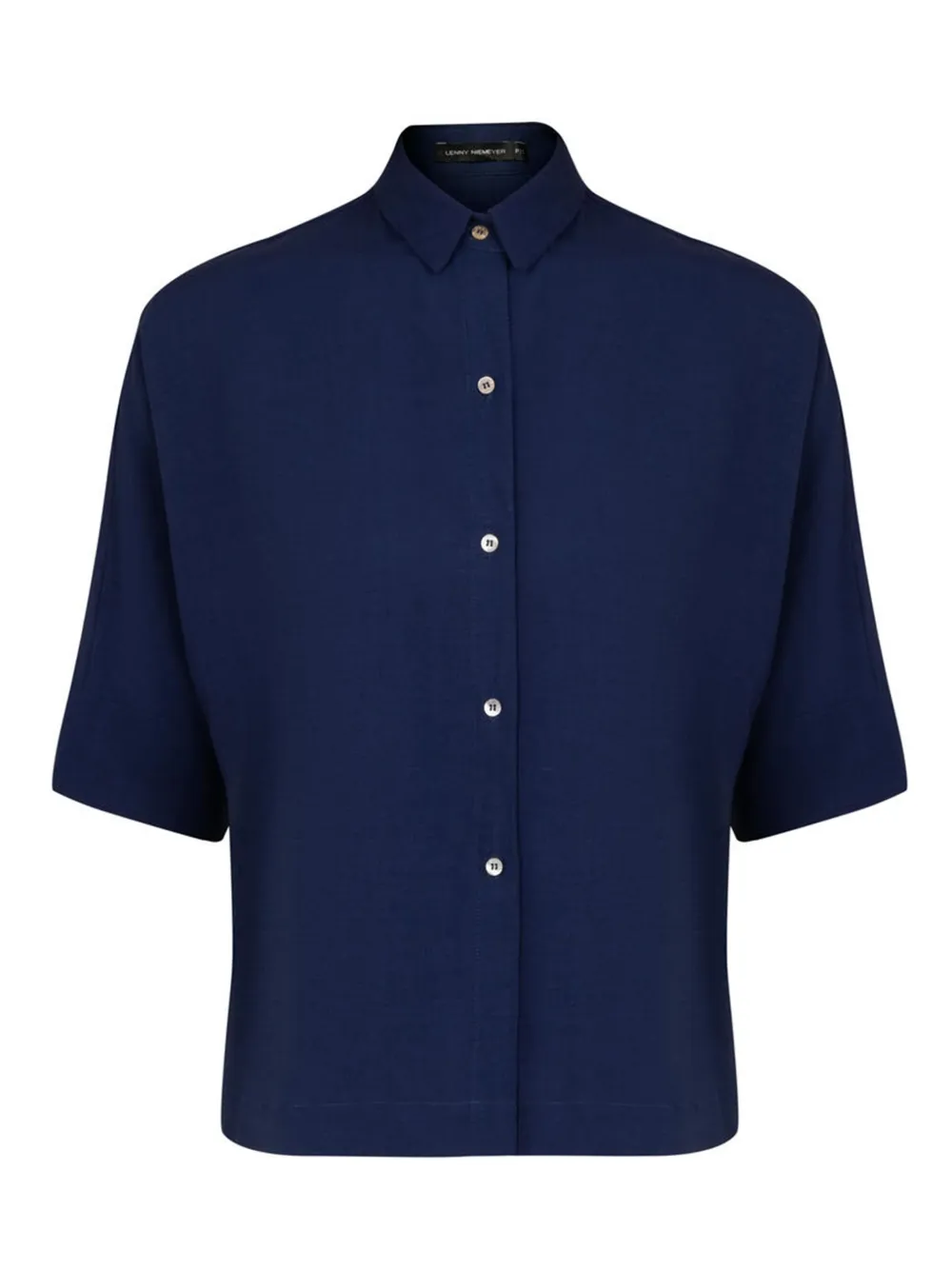 Lenny Niemeyer Camicia a maniche corte - Blu