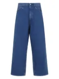 Marni logo-patch jeans - Blue