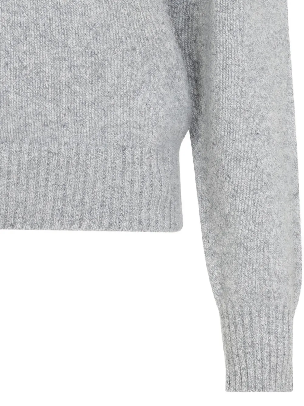 Carven V-neck cashmere sweater Grijs