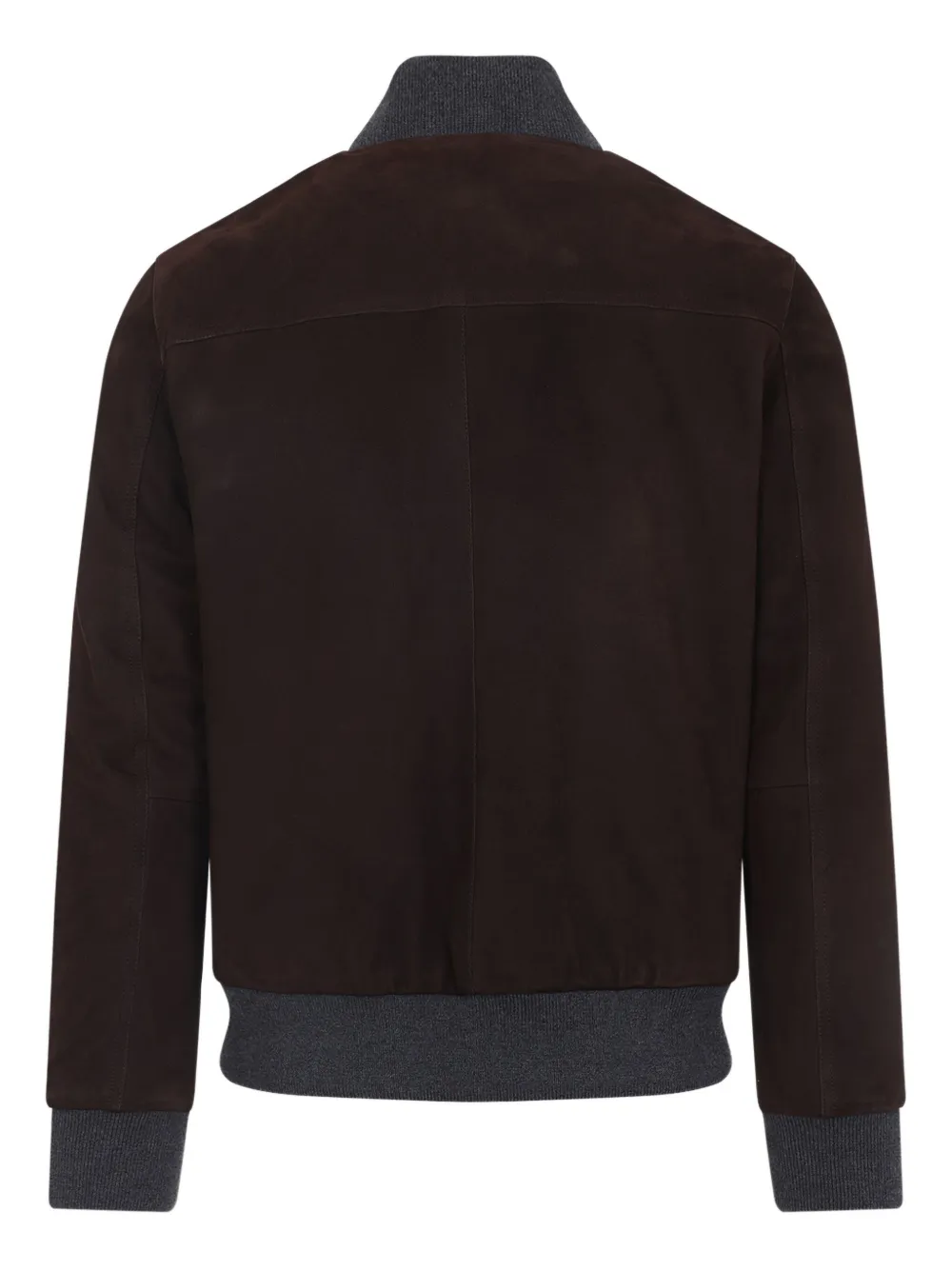 Brioni suede bomber jacket Bruin