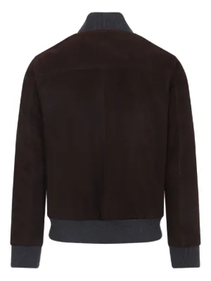 Brioni グレー ボンバージャケット Brioni ボンバージャケット | グレー | FARFETCH JP