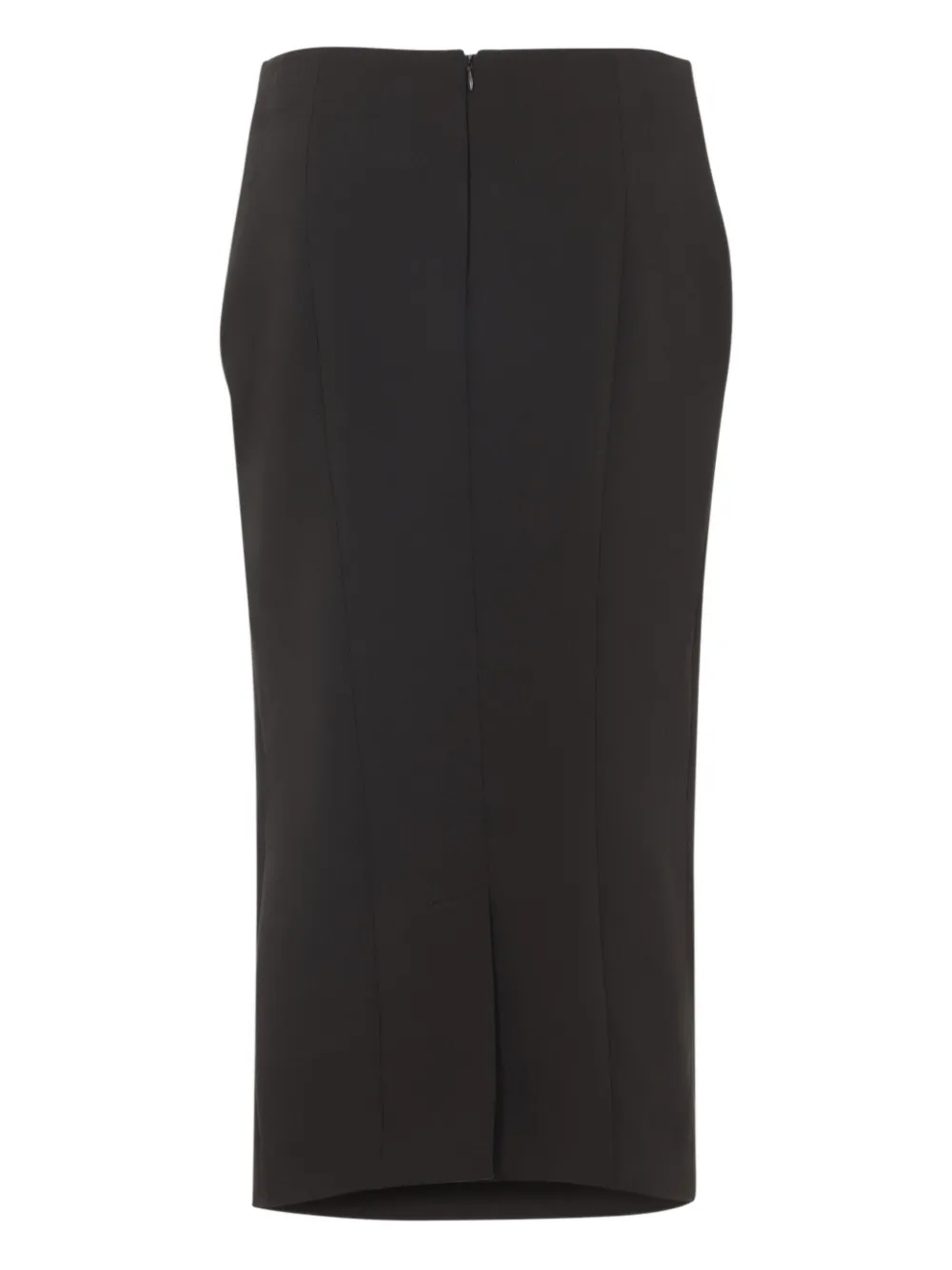Giorgio Armani back-zip midi skirt | Fitted Skirts | Image 2