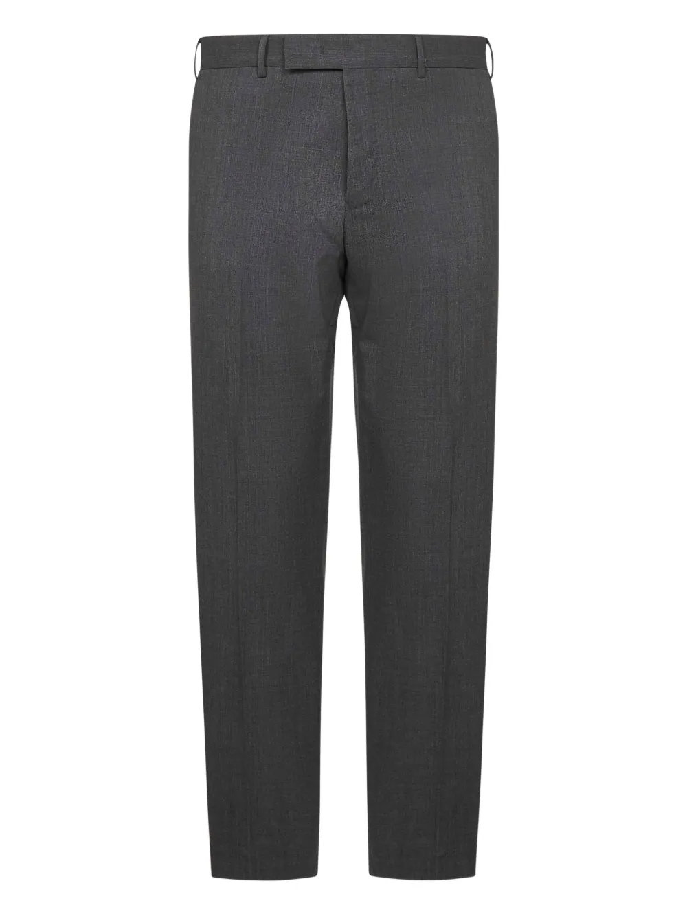 PT Torino pressed-crease flat-front trousers Grijs