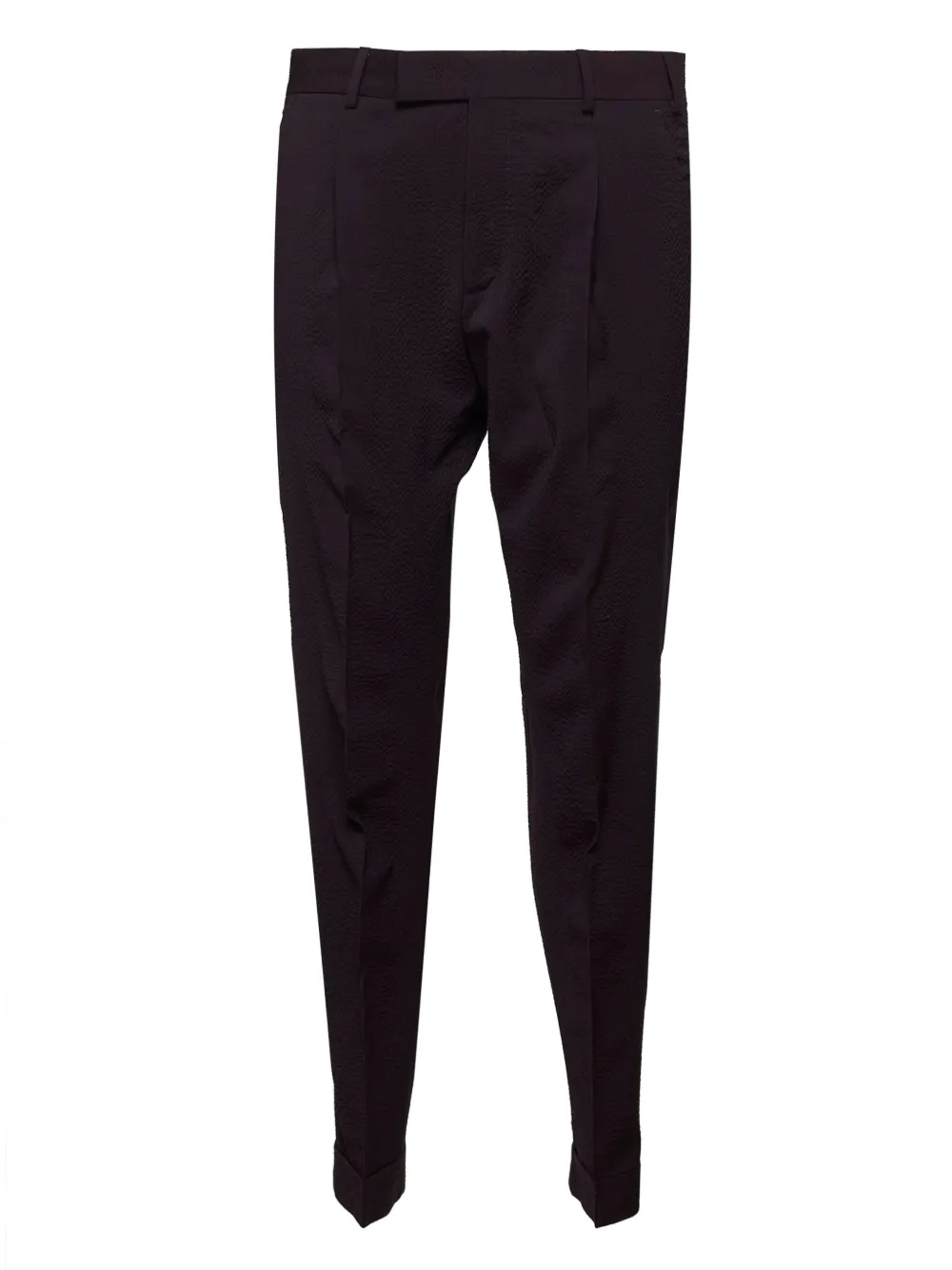 PT Torino pleated-cuff trousers Zwart
