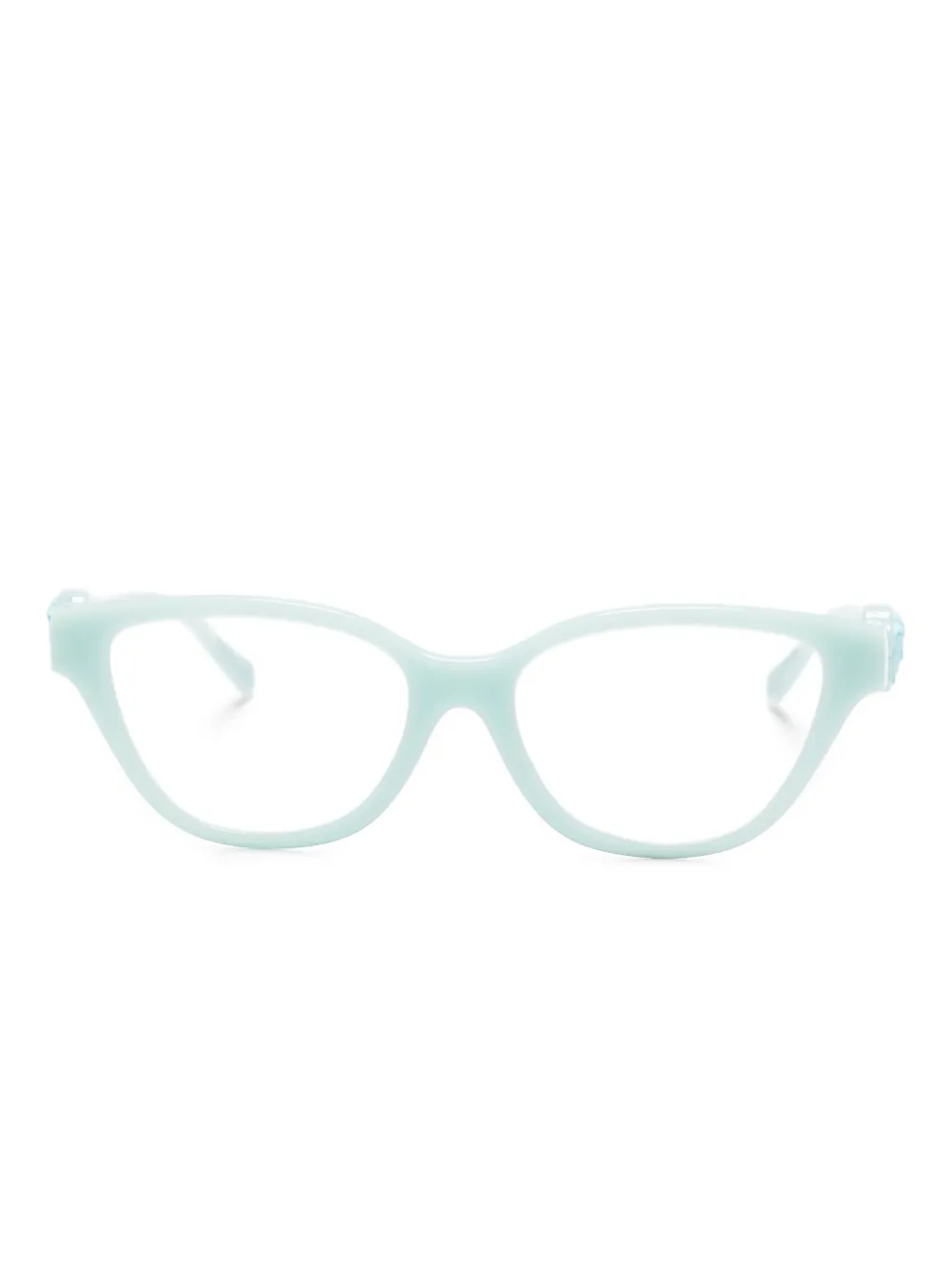 Versace Kids Medusa verfraaide zonnebril met cat-eye montuur Blauw