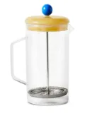 HAY glass-plunger coffee press - White