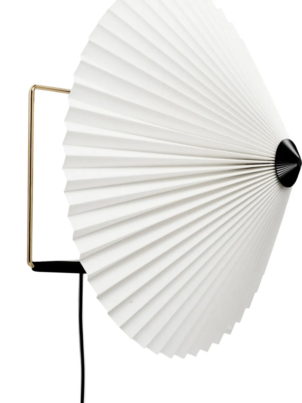 Hay Matin Pleated Wall Lamp (30 Cm) In White
