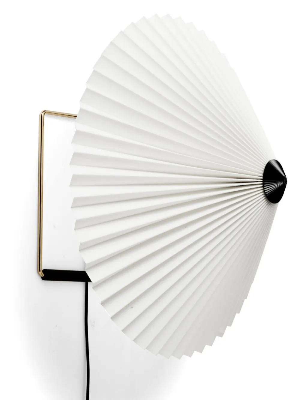 HAY Matin pleated wall lamp (30 cm) | Image 1