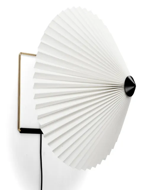 HAY Matin pleated wall lamp (30 cm)