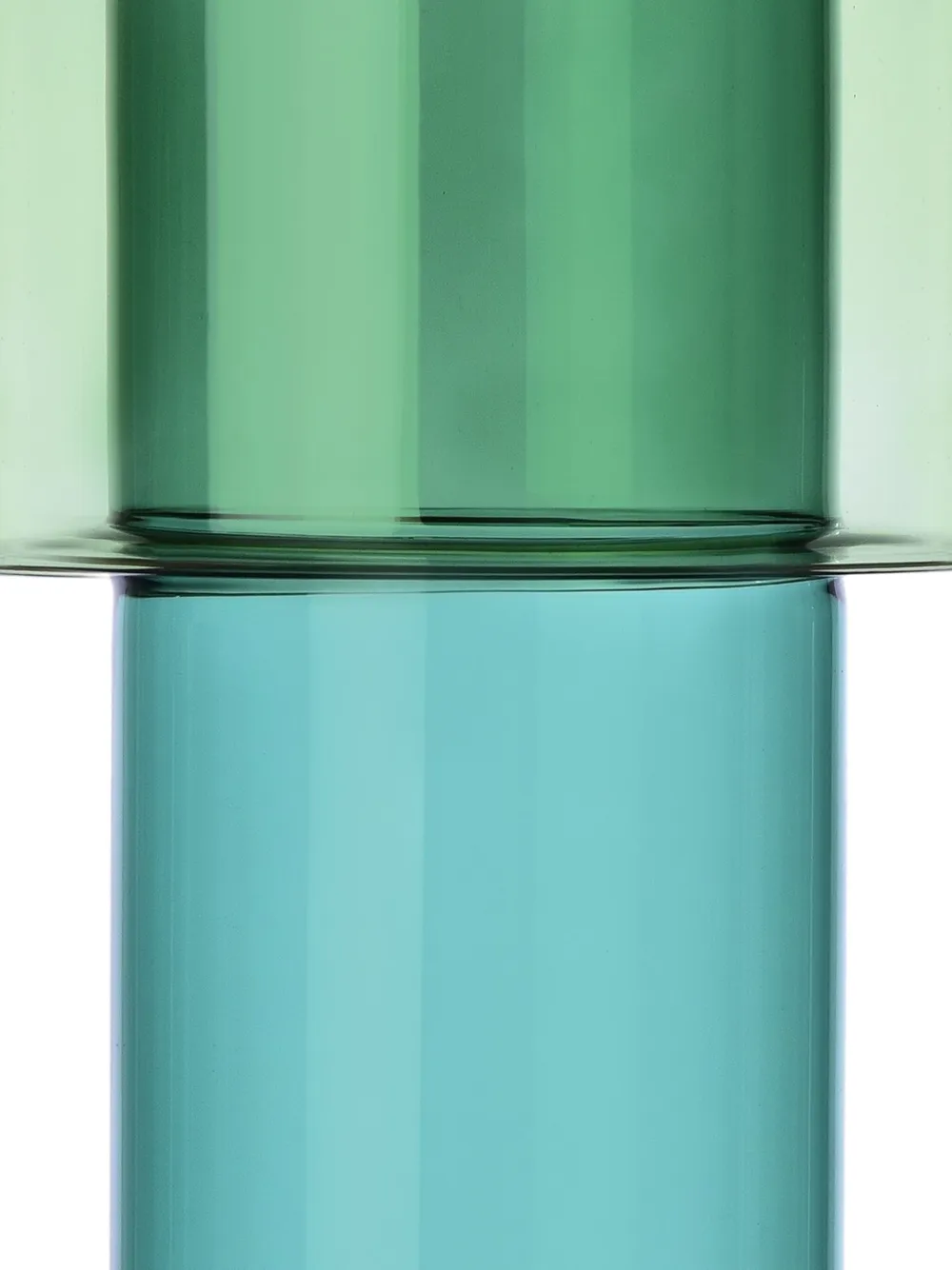 Ichendorf Milano double-layered glass vase - Groen