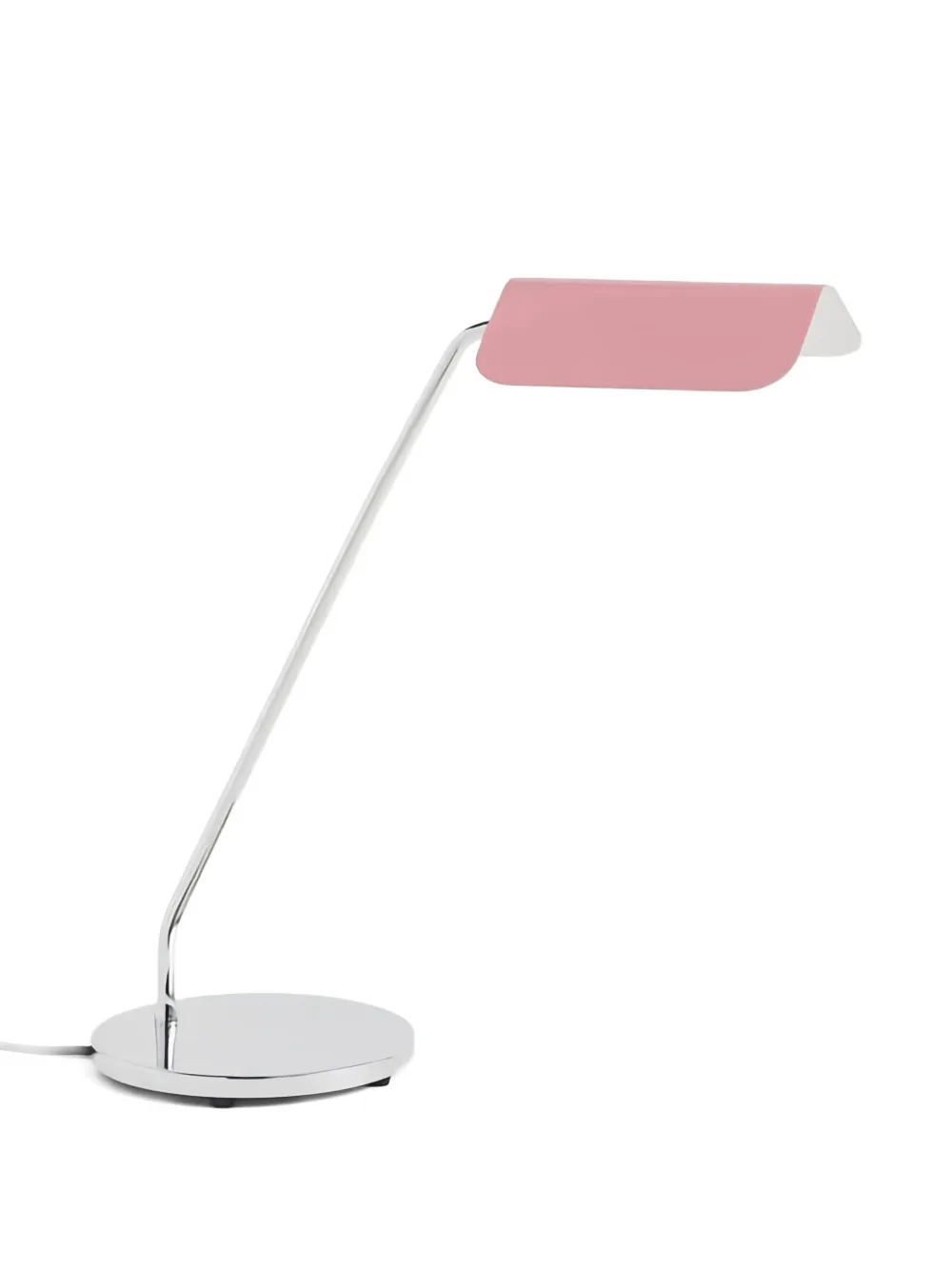 Hay Apex Curved-arm Desk Lamp (38 Cm) In Pink