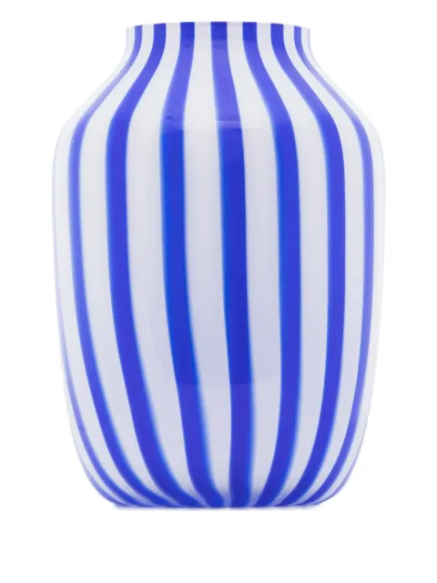 HAY Gestreifte Juice Glasvase (28cm)