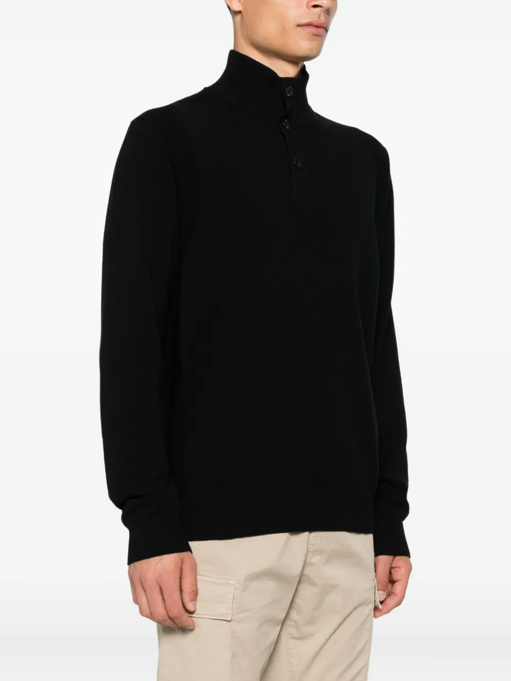 Stone Island Trui met Compass-logopatch Blauw