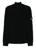 Stone Island compass-bagde sweater - Black