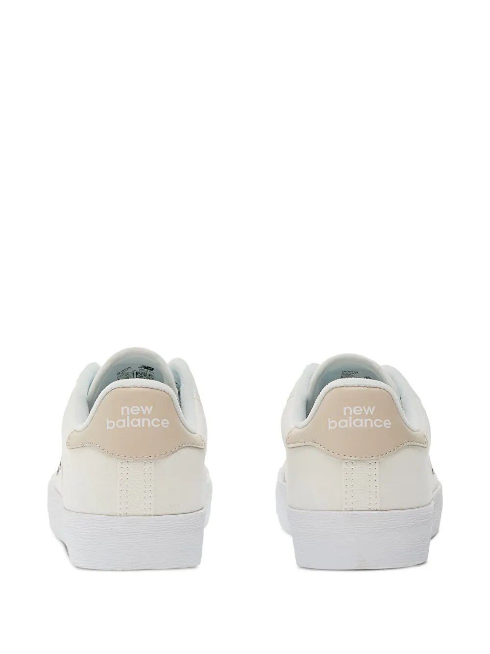 New Balance 100 canvas leather sneakers White