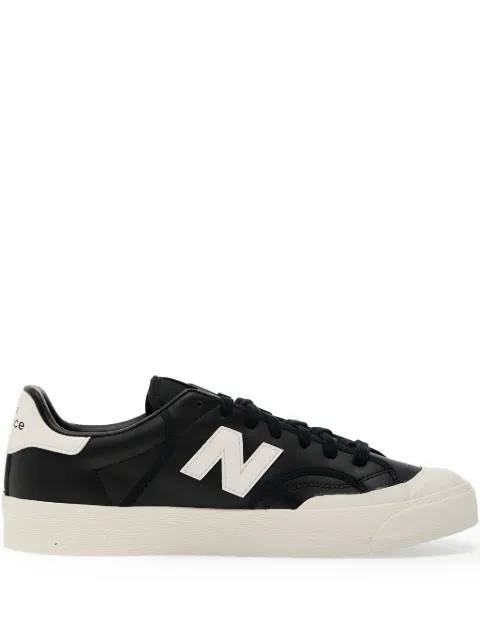 New Balance leather N logo low-top sneakers