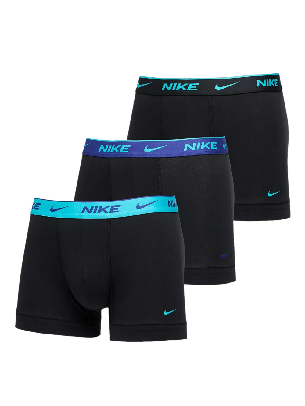 Nike Logo Waistband Boxers (pack Of Three) In Black
