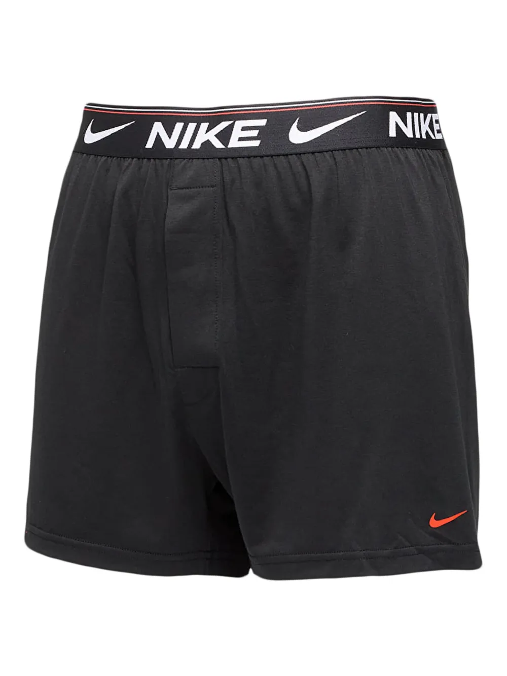 Nike Drie boxershorts met elastische tailleband Zwart