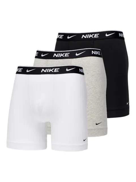 Nike Dri-FIT logo-waistband boxer briefs (pack of three)