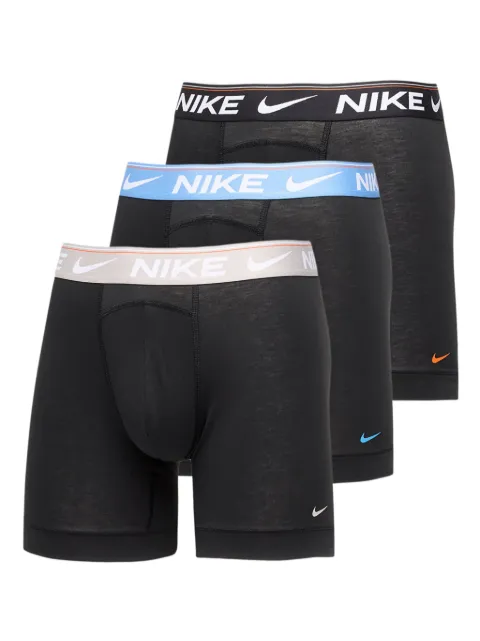 Nike Ultra Comfort logo-waistband boxer briefs (pack of three)