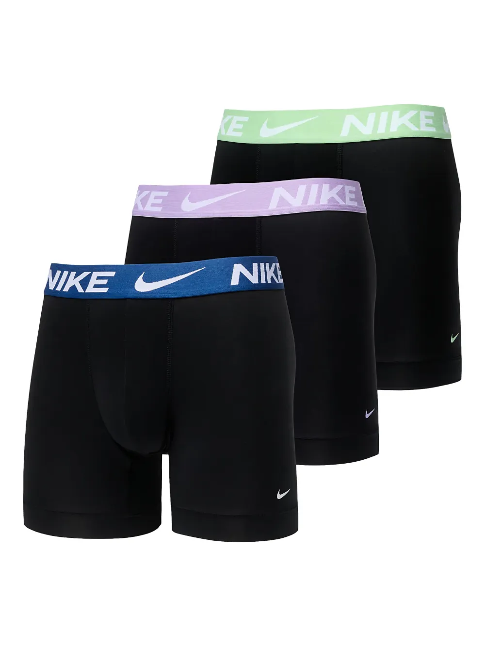 Nike Dri-FIT logo waistband boxer briefs (pack of three) - Nero