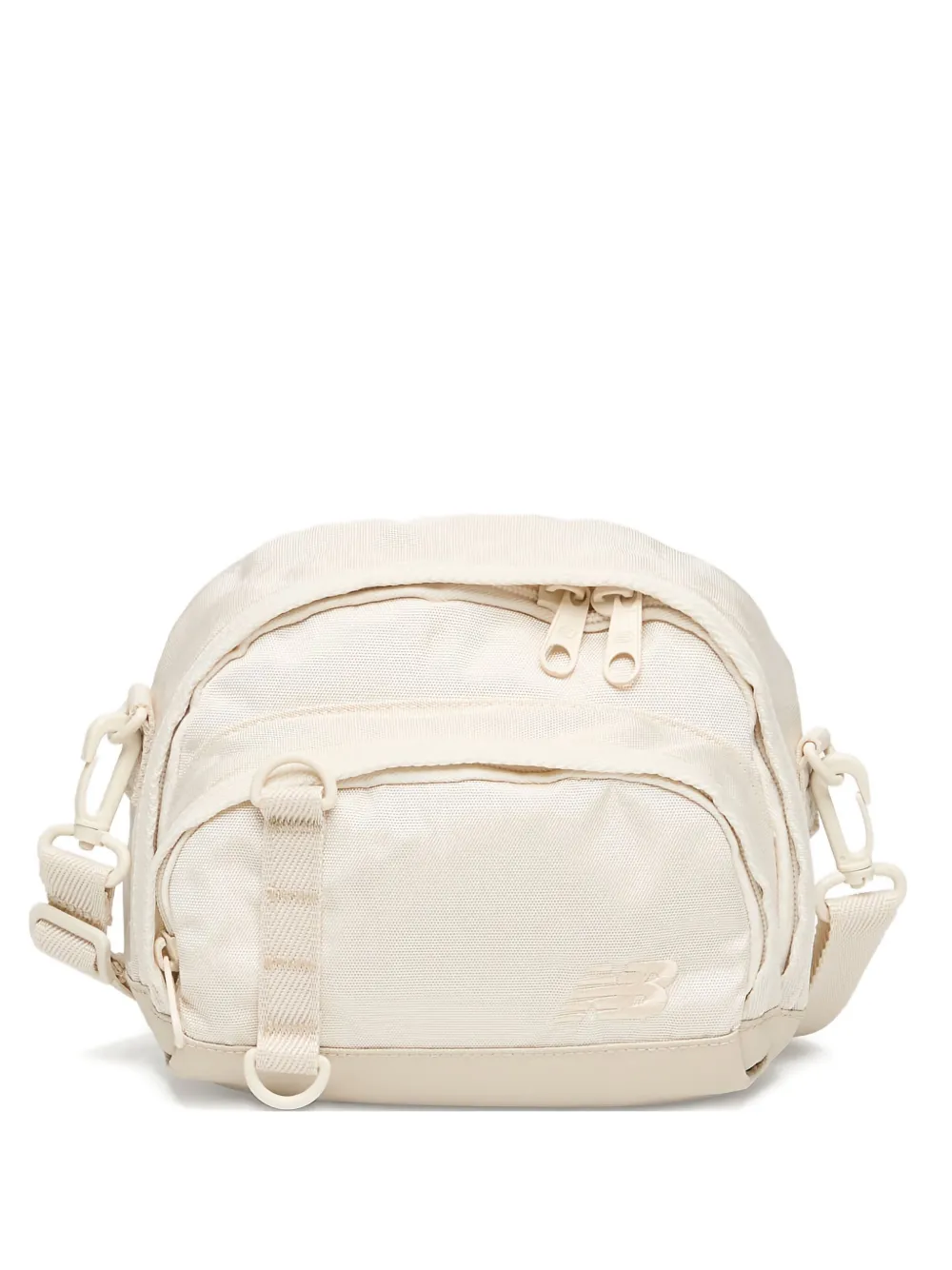 New Balance double-zip messenger bag | Neutrals | Image 1