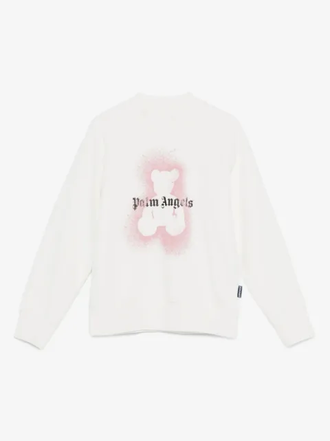 Palm Angels Kids sudadera estampada