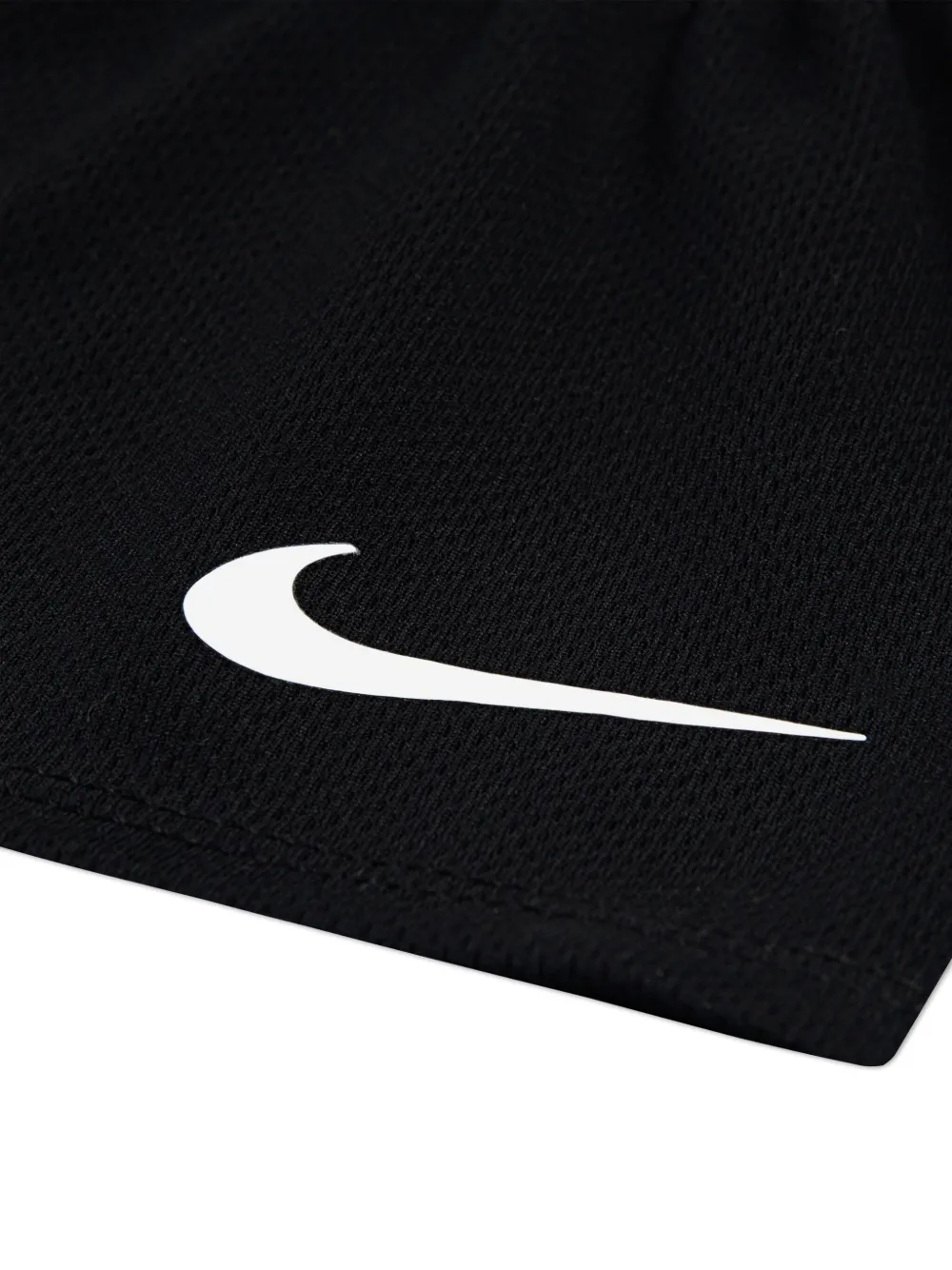 Nike Kids Shorts set met bloemenprint en logo Zwart