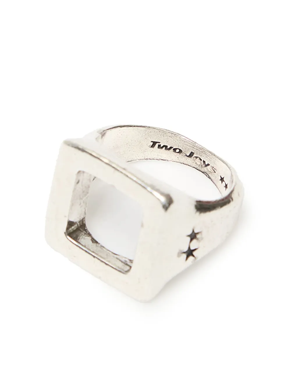 Twojeys Sq Ring In Metallic