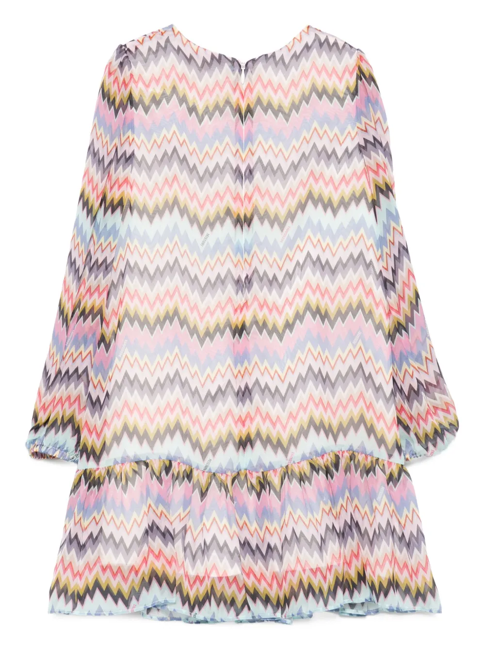 Missoni Kids Zigzag-pattern dress | Girls Casual Dresses | Image 2