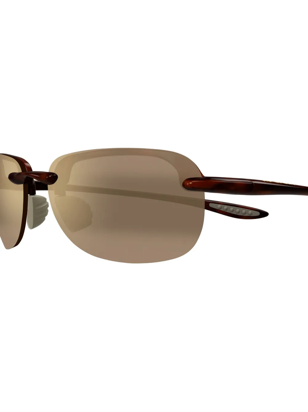 Maui Jim Sandy rimless sunglasses Bruin