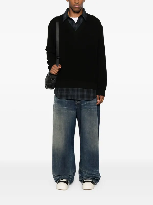 Layered Hem Sweatshirt