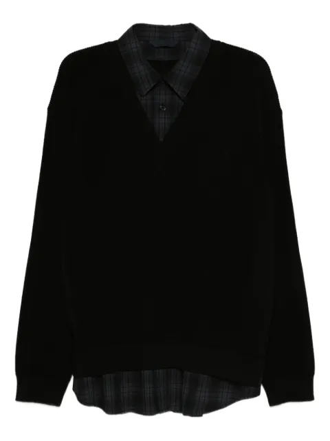 Juun.J layered sweater