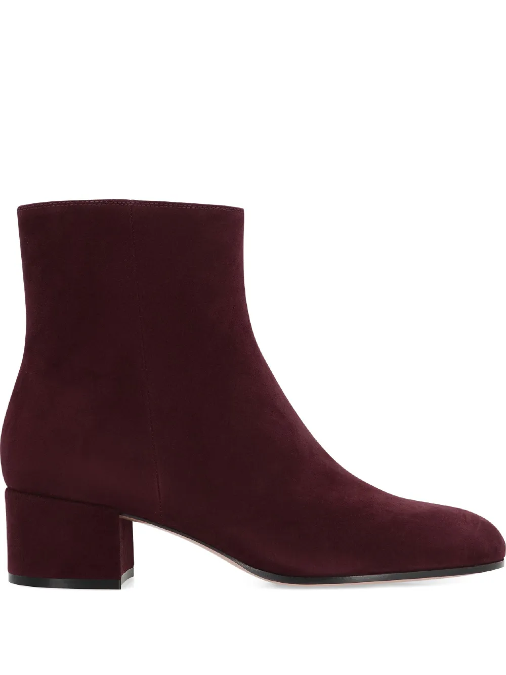 Gianvito Rossi 70mm Joelle Suede Block-heel Ankle Boots