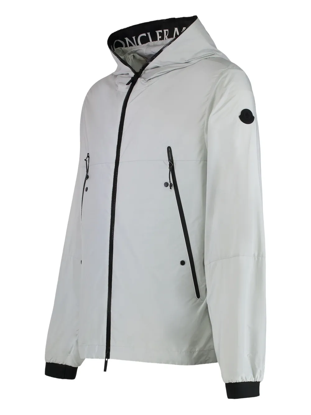 Moncler Jas met capuchon Grijs