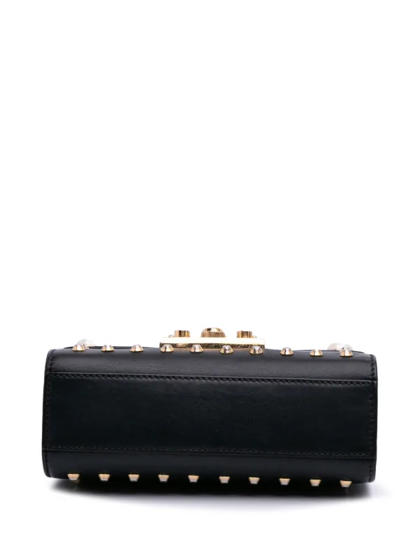 Gucci Pre-Owned 2016-2025 Small Pearl Studded Leather