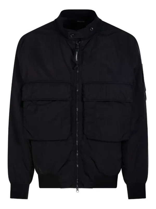 C.P. Company ジップアップ ジャケット | ブラック | FARFETCH JP