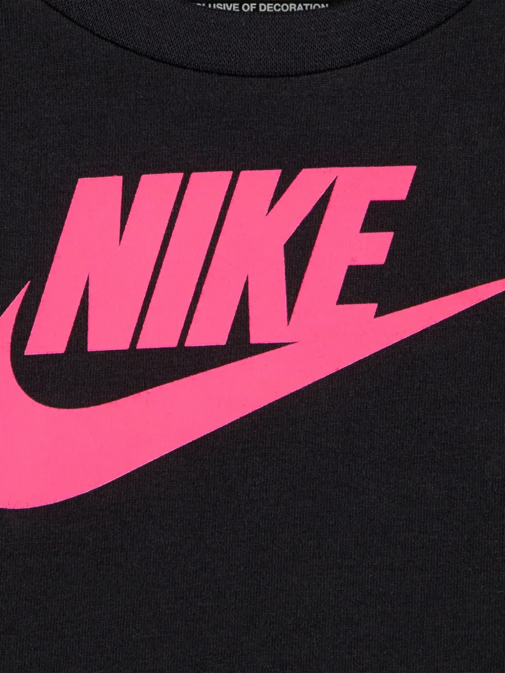Nike Kids Shorts set met logo-applicatie Zwart