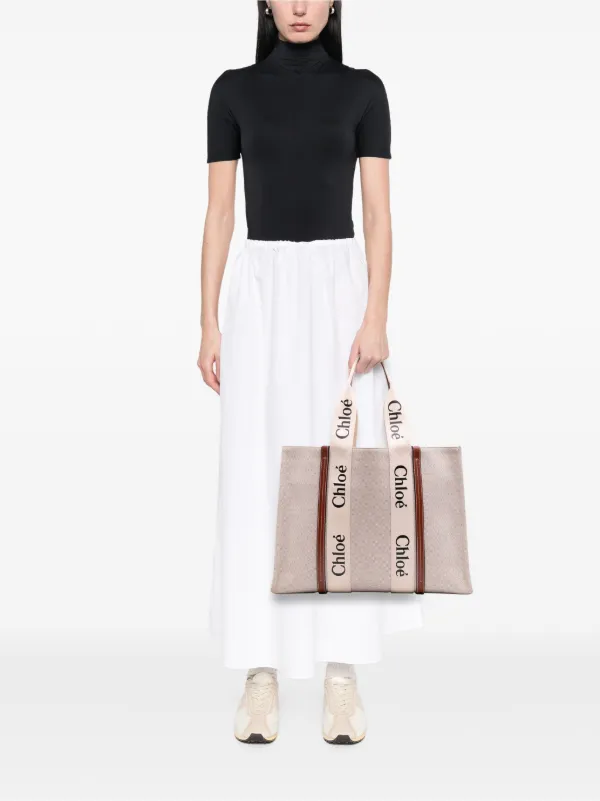 Chloe Woody Tote Chloe New Bag 2021 Chloé Pre-Owned 2021 Large