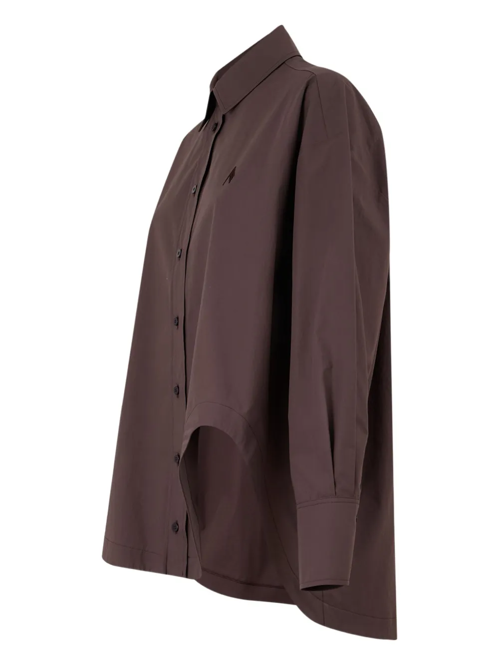 The Attico cotton shirt Bruin
