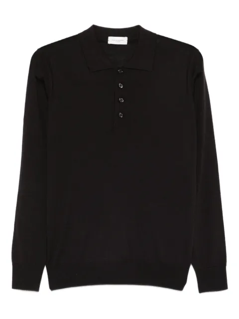Paolo Pecora long-sleeve polo shirt