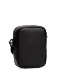 Tommy Hilfiger monogram-pattern messenger bag - Black