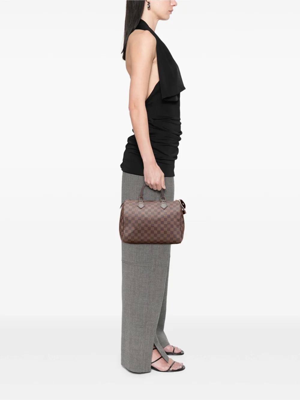 Louis Vuitton Pre-Owned 2010 Damier Ebene Speedy 30 boston bag | Pre-Owned | Image 2