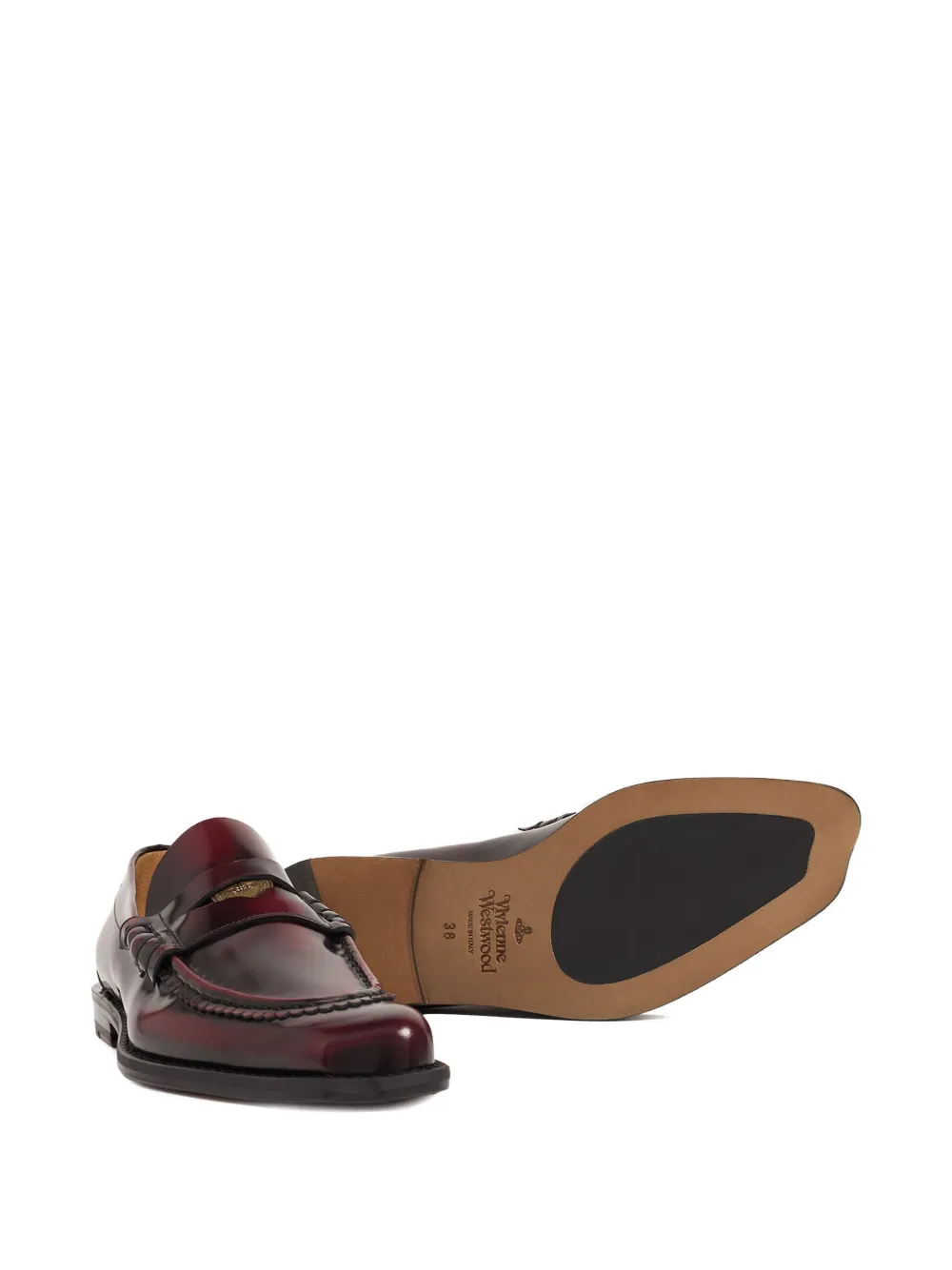 Vivienne Westwood Tuesday Coin loafers Rood