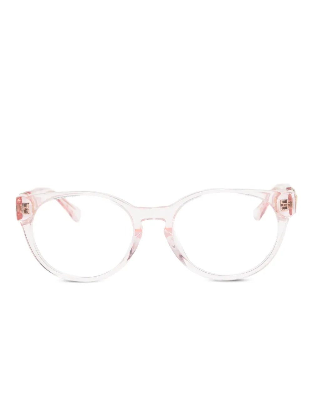 Versace Kids Medusa bril met rond montuur Roze