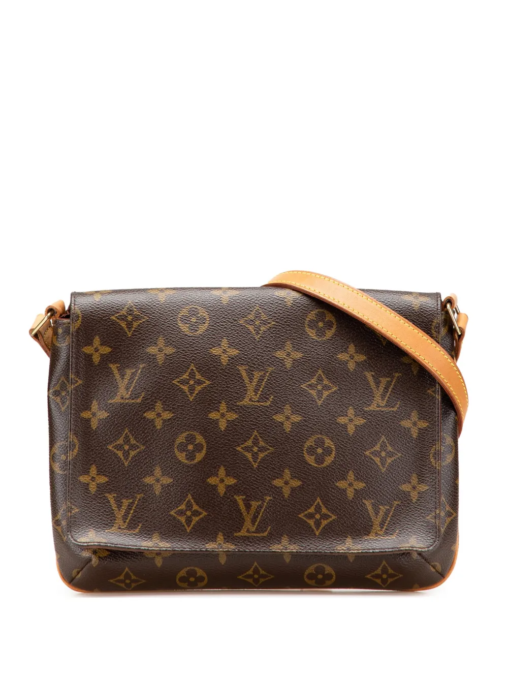 Louis Vuitton Pre-Owned 2003 モノグラム ミュゼット タンゴ ロングストラップ ショルダーバッグ - ブラウン Louis Vuitton Pre-Owned 2003 モノグラム ミュゼット タンゴ ロングストラップ ショルダーバッグ - ブラウン
