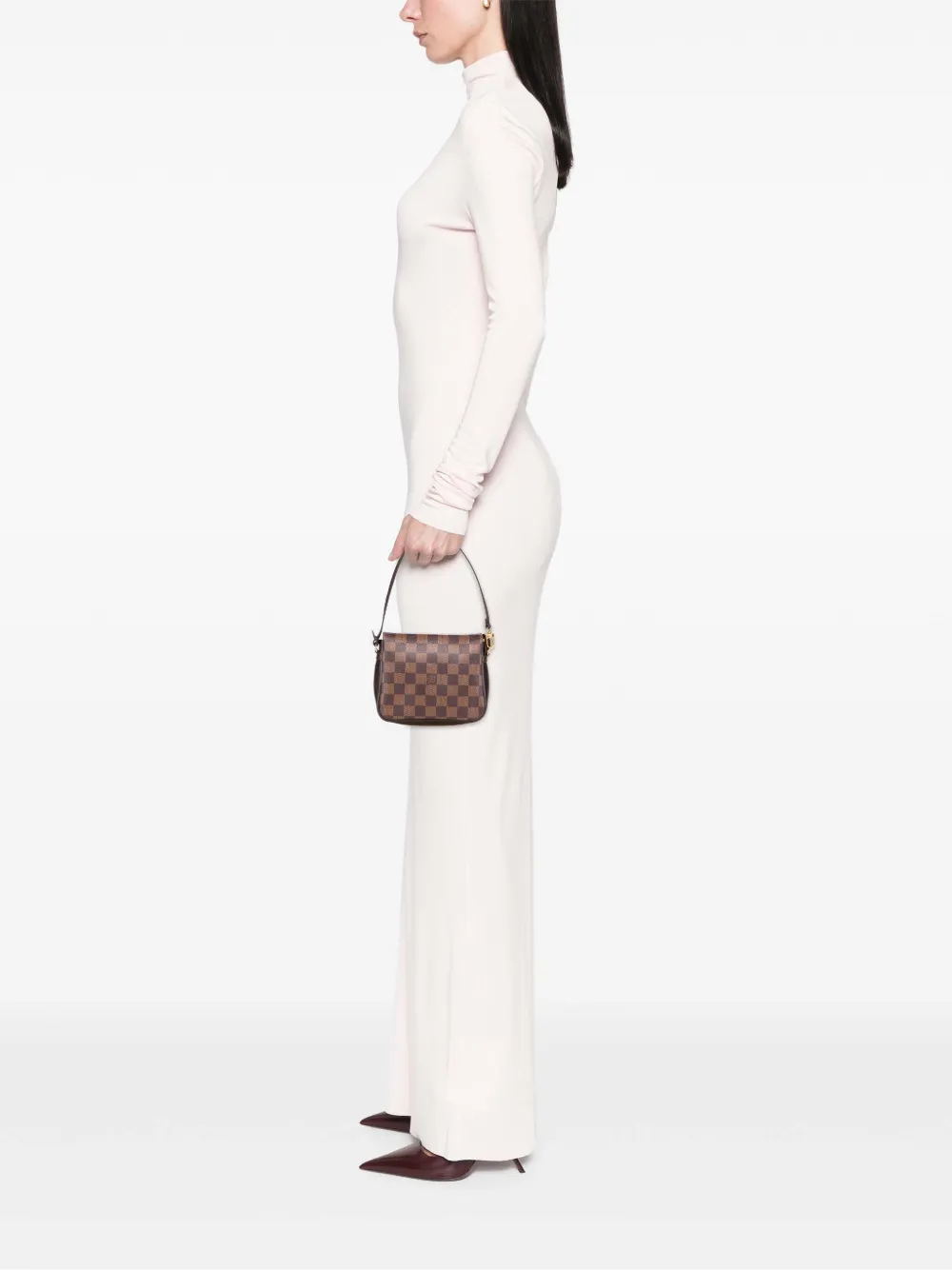 Louis Vuitton Pre-Owned 2001 Damier Ebene Trousse Pochette handbag | Pre-Owned | Image 2